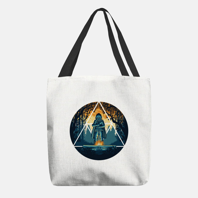 Sword In The Woods-None-Basic Tote-Bag-rmatix