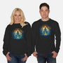 Sword In The Woods-Unisex-Crew Neck-Sweatshirt-rmatix