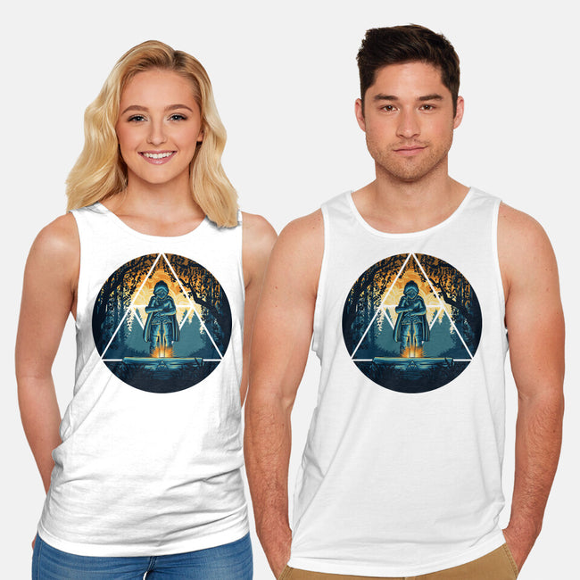 Sword In The Woods-Unisex-Basic-Tank-rmatix