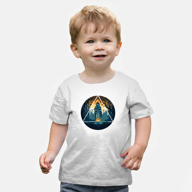 Sword In The Woods-Baby-Basic-Tee-rmatix