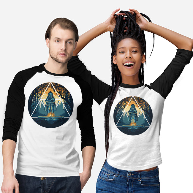 Sword In The Woods-Unisex-Baseball-Tee-rmatix