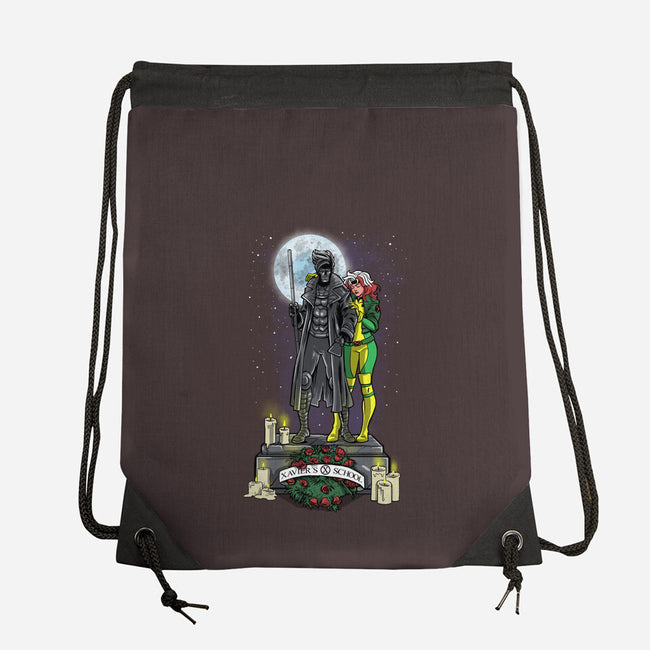 Tribute To Gambit-None-Drawstring-Bag-zascanauta