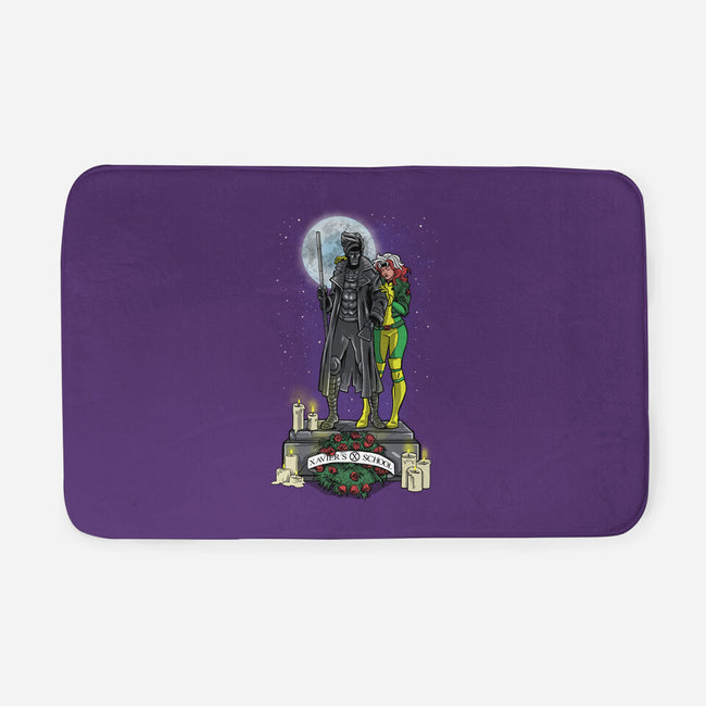 Tribute To Gambit-None-Memory Foam-Bath Mat-zascanauta