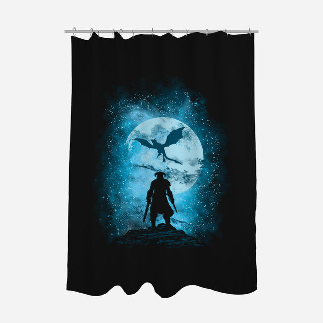 Dragon Slayer-None-Polyester-Shower Curtain-dalethesk8er