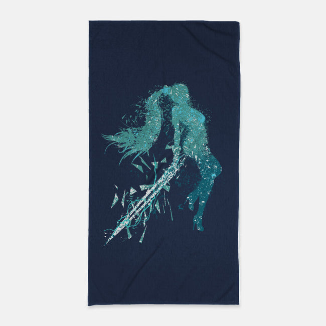 Project Eve Stellar Blade-None-Beach-Towel-rocketman_art