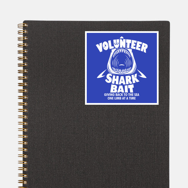 Volunteer Shark Bait-None-Glossy-Sticker-Boggs Nicolas