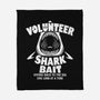 Volunteer Shark Bait-None-Fleece-Blanket-Boggs Nicolas