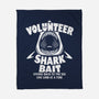 Volunteer Shark Bait-None-Fleece-Blanket-Boggs Nicolas