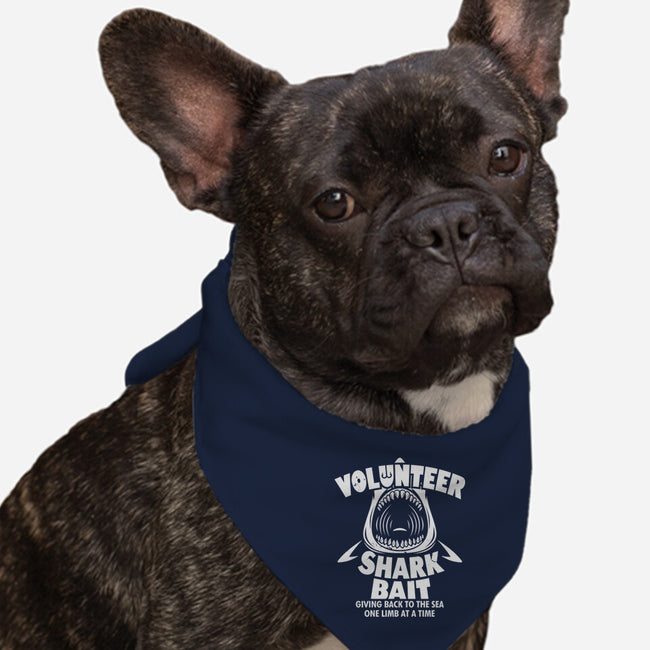 Volunteer Shark Bait-Dog-Bandana-Pet Collar-Boggs Nicolas