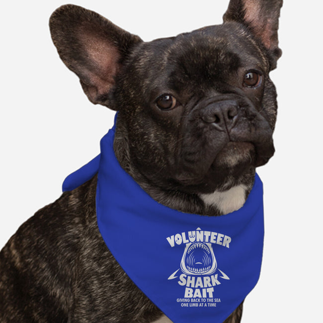 Volunteer Shark Bait-Dog-Bandana-Pet Collar-Boggs Nicolas