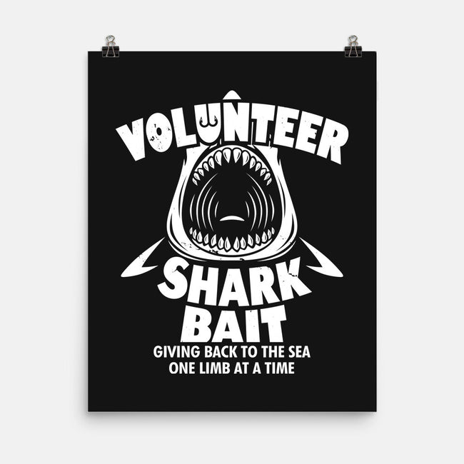 Volunteer Shark Bait-None-Matte-Poster-Boggs Nicolas