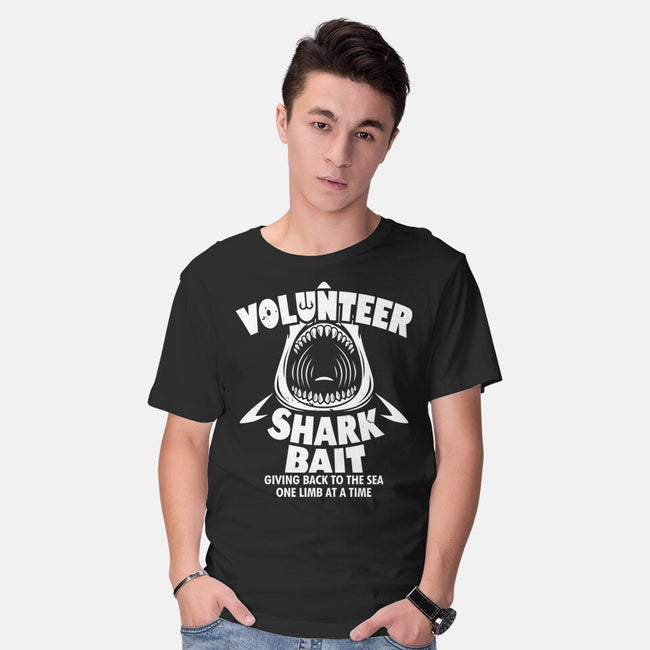 Volunteer Shark Bait-Mens-Basic-Tee-Boggs Nicolas