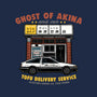 Ghost Of Akina-None-Non-Removable Cover w Insert-Throw Pillow-glitchygorilla