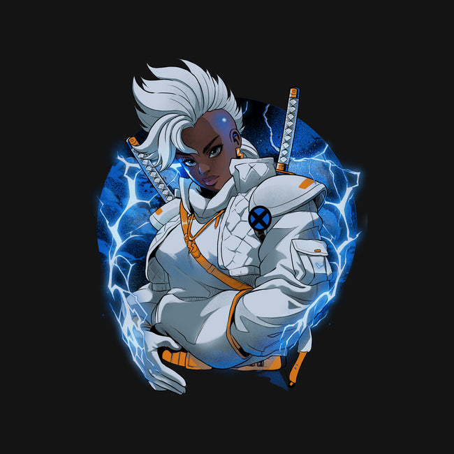 Thunderstorm Samurai-None-Glossy-Sticker-Bruno Mota