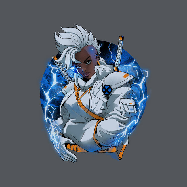 Thunderstorm Samurai-None-Glossy-Sticker-Bruno Mota