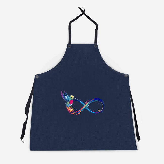 Infinity Bird-Unisex-Kitchen-Apron-Vallina84