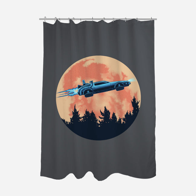 Sky Of The Future-None-Polyester-Shower Curtain-rmatix