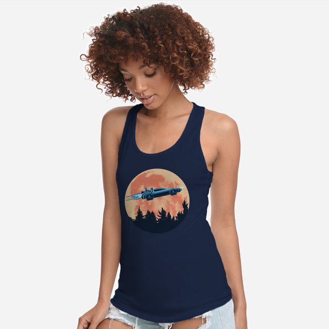 Sky Of The Future-Womens-Racerback-Tank-rmatix