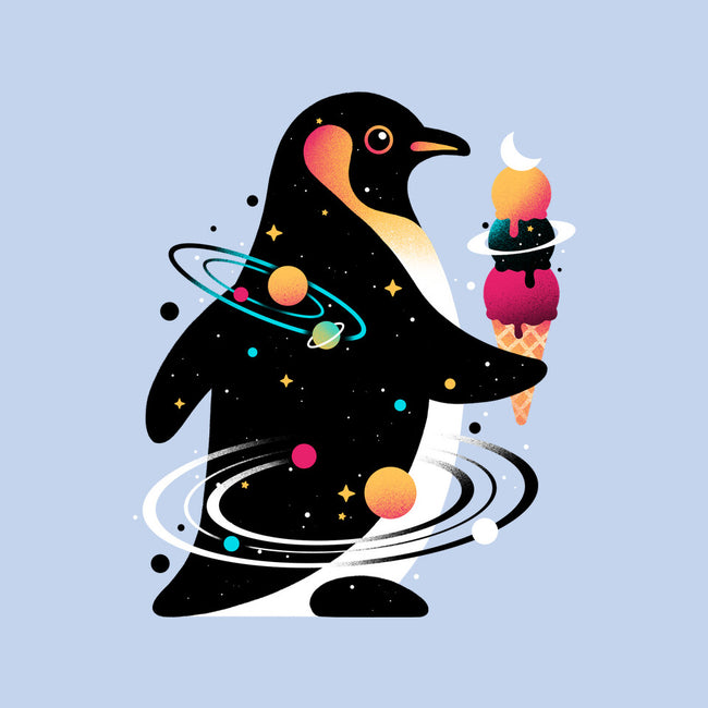 Space Penguin-None-Removable Cover w Insert-Throw Pillow-NemiMakeit