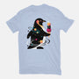 Space Penguin-Womens-Basic-Tee-NemiMakeit