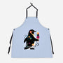 Space Penguin-Unisex-Kitchen-Apron-NemiMakeit