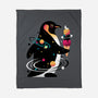 Space Penguin-None-Fleece-Blanket-NemiMakeit