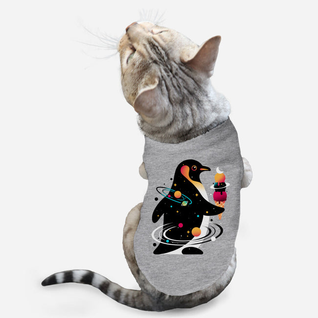 Space Penguin-Cat-Basic-Pet Tank-NemiMakeit