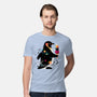 Space Penguin-Mens-Premium-Tee-NemiMakeit