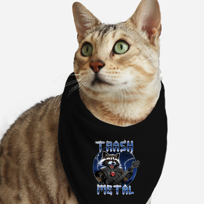 Trash Metal-Cat-Bandana-Pet Collar-vp021