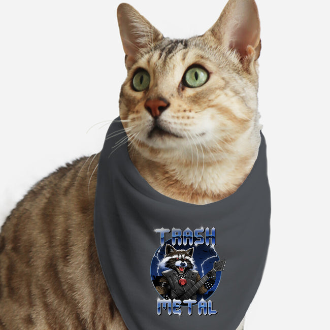 Trash Metal-Cat-Bandana-Pet Collar-vp021