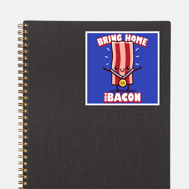 Bring Home The Bacon-None-Glossy-Sticker-Boggs Nicolas