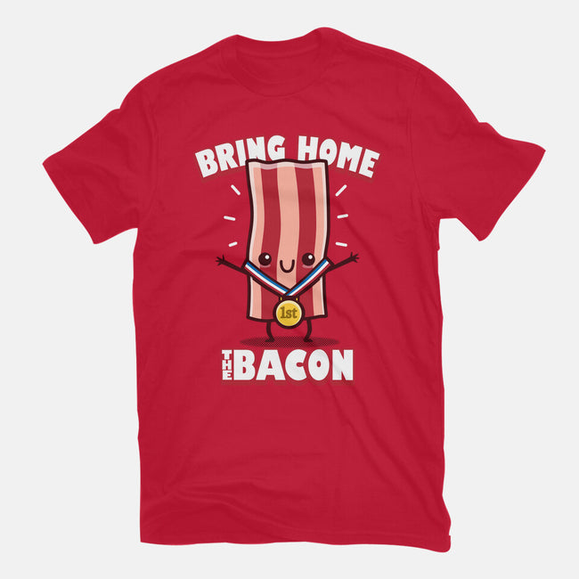 Bring Home The Bacon-Unisex-Basic-Tee-Boggs Nicolas