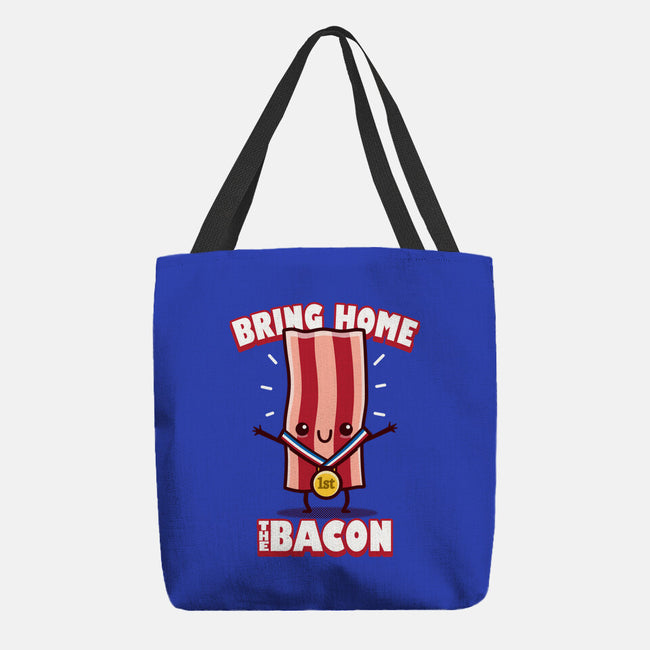 Bring Home The Bacon-None-Basic Tote-Bag-Boggs Nicolas