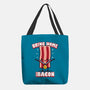 Bring Home The Bacon-None-Basic Tote-Bag-Boggs Nicolas