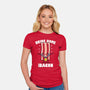 Bring Home The Bacon-Womens-Fitted-Tee-Boggs Nicolas