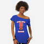 Bring Home The Bacon-Womens-Off Shoulder-Tee-Boggs Nicolas