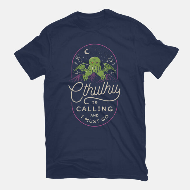 Cthulhu's Calling-Mens-Basic-Tee-dfonseca