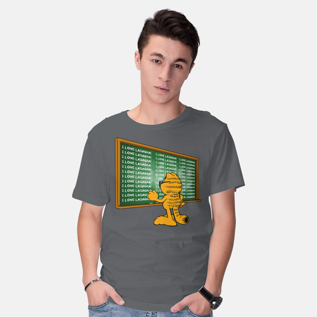 I Love Lasagna-Mens-Basic-Tee-joerawks