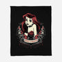 Goth Ariel-None-Fleece-Blanket-glitchygorilla