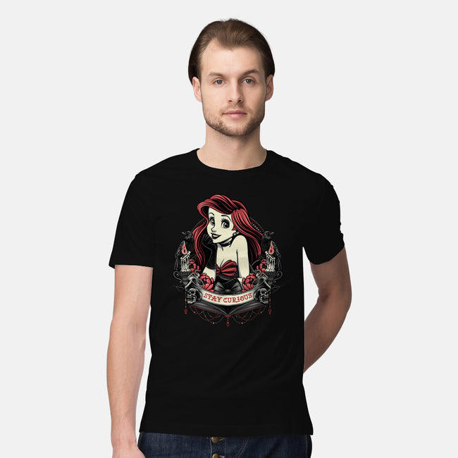 Goth Ariel-Mens-Premium-Tee-glitchygorilla