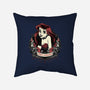 Goth Ariel-None-Removable Cover-Throw Pillow-glitchygorilla