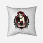 Goth Ariel-None-Removable Cover-Throw Pillow-glitchygorilla