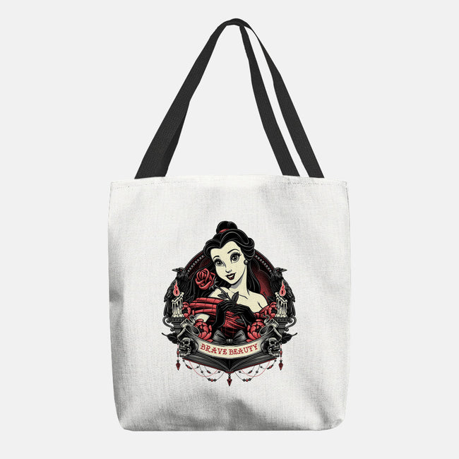 Brave Beauty-None-Basic Tote-Bag-glitchygorilla