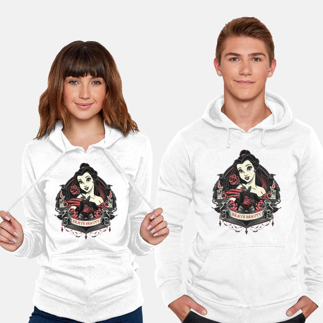 Brave Beauty-Unisex-Pullover-Sweatshirt-glitchygorilla