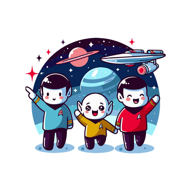 Star Trek Kawaii-Womens-Fitted-Tee-Fabricio cabral