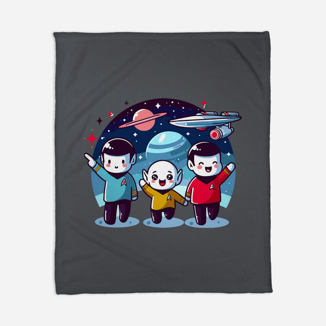 Star Trek Kawaii-None-Fleece-Blanket-Fabricio cabral