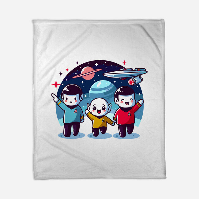 Star Trek Kawaii-None-Fleece-Blanket-Fabricio cabral