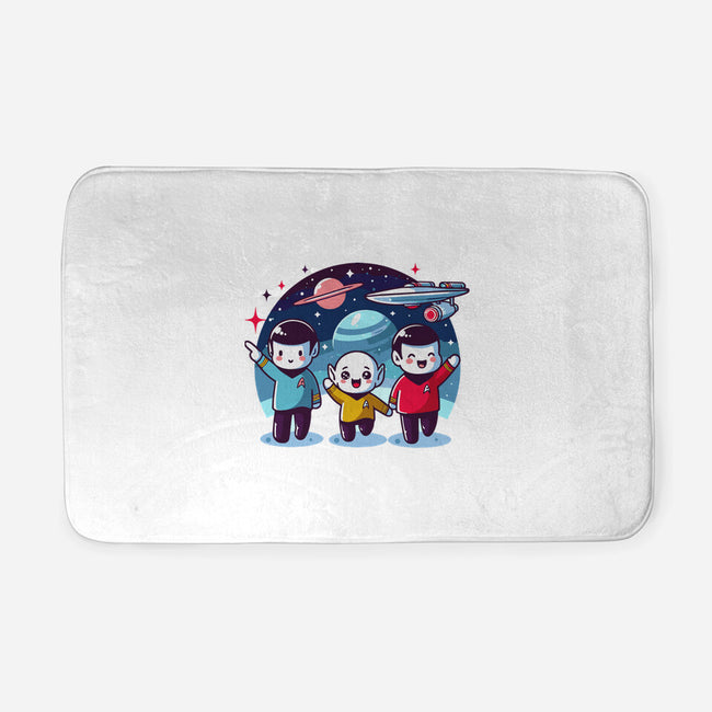 Star Trek Kawaii-None-Memory Foam-Bath Mat-Fabricio cabral