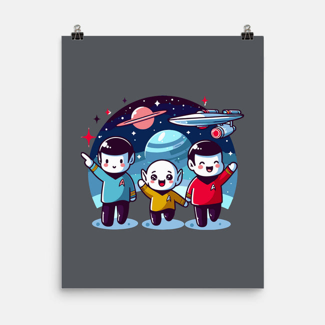 Star Trek Kawaii-None-Matte-Poster-Fabricio cabral