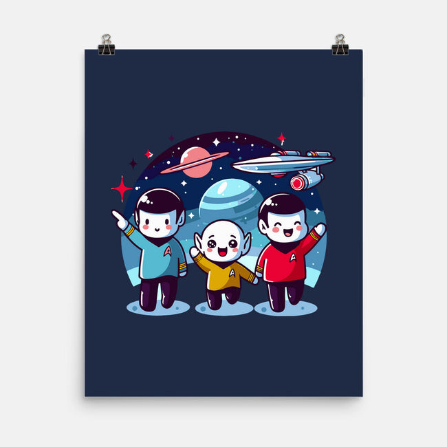 Star Trek Kawaii-None-Matte-Poster-Fabricio cabral